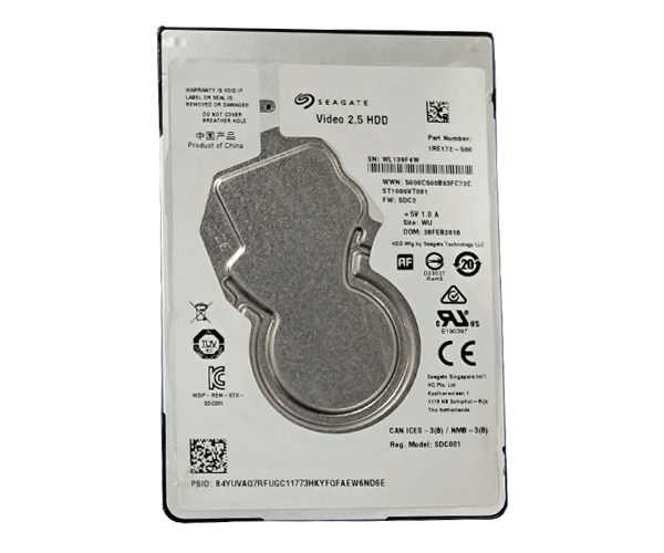 هارد دیسک 2.5 اینترنال سیگیت مدل ST1000VT001 ظرفیت ۵۰۰ گیگابایت-کارکرده